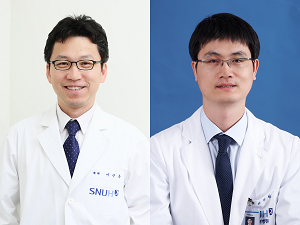 당서울대병원 혈액종양내과 이근욱, 김진원 교수(사진 오른쪽)