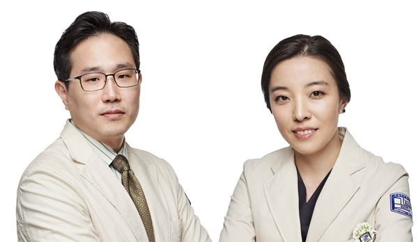 (좌부터) 가톨릭대 서울성모병원 이한홍, 정윤주 교수.