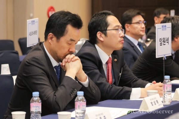 28일 열린 제71차 정기대의원총회에서 방상혁 상근부회장에 대한 책임론이 부각, 사퇴해야 한다는 의견이 나왔지만 대의원들은 현 집행부에 힘을 실어주기로 결정했다. ⓒ메디칼업저버 김민수 기자.