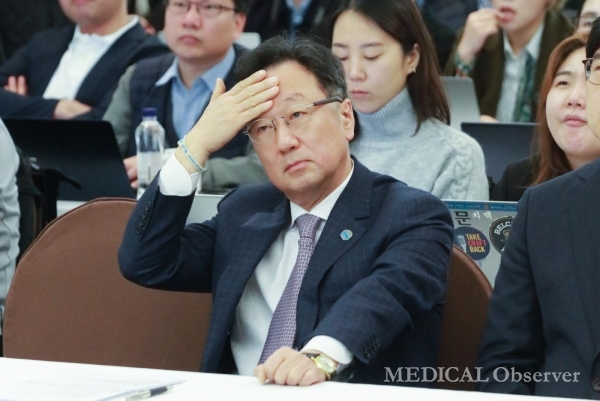 코오롱생명과학 이우석 대표 ⓒ메디칼업저버 김민수 기자.