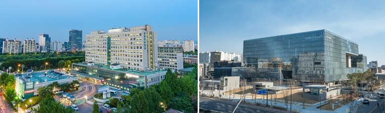 이대목동병원(사진 왼쪽)과 이대서울병원 전경.