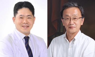서울대병원  이비인후과 정은재·인제대 의료공학부 신정욱 교수(사진 오른쪽)