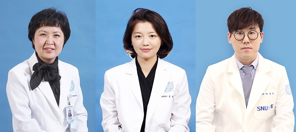 분당서울대병원 한성희, 유정희, 박진우 교수(사진 왼쪽부터)