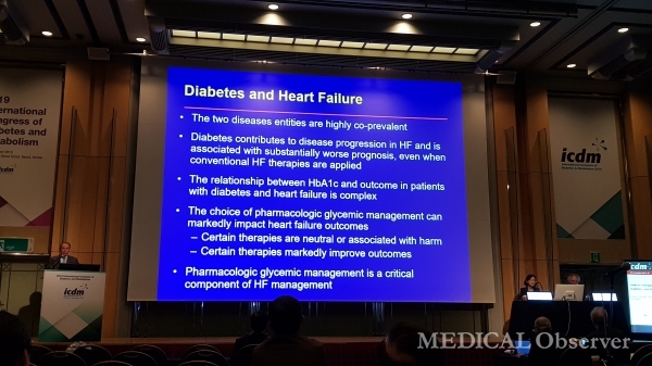 미국 캘리포니아대학 Barry H. Greenberg 교수는 그랜드힐튼 서울에서 열린 '대한당뇨병학회 국제학술대회(ICDM 2019)'에서 'New drugs for treating heart failure - focus on patients with diabetes'를 주제로 발표했다.