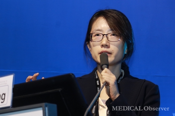 서울대병원 이소령 교수(순환기내과)는 저체중인 심방세동 환자에서 NOAC의 효과성·안전성을 검토한 연구결과를 발표했다. ⓒ메디칼업저버 김민수 기자