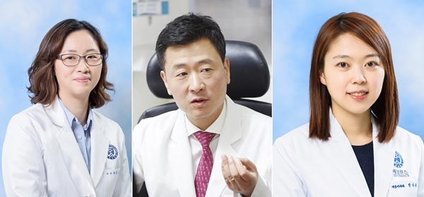 (왼쪽부터) 연세대학교 강남세브란스병원 내분비내과 박종숙 교수, 안철우 교수, 박가희 교수.