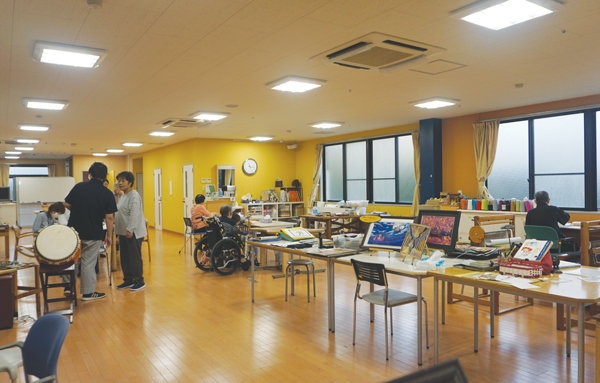 카스미케어그룹이 운영하고 카스미가세키 미나미병원 재활훈련실 모습