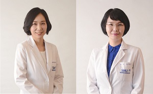 사진 왼쪽부터) 강남센터 소화기내과 정고은 교수, 김영선 교수