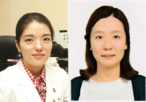 한림대강남성심병원 피부과 김혜원 교수(왼쪽)와 엄지영 박사.