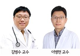 좌, 김병수 교수. 우, 이병현 교수.