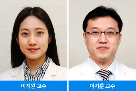 삼성서울병원 소아청소년과 이지원·이지훈 교수.