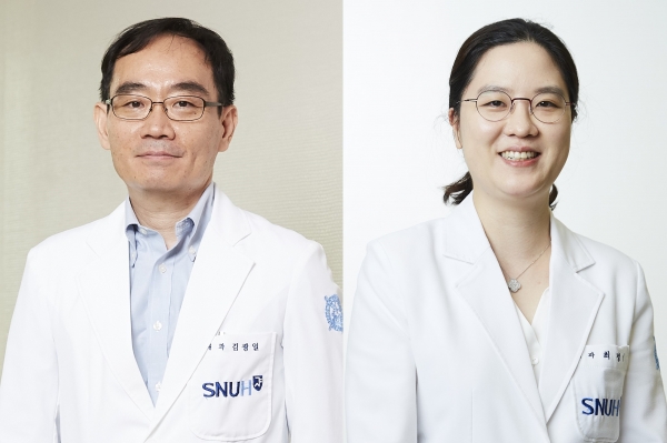 분당서울대병원 노인병내과 김광일, 최정연 교수(사진 오른쪽)