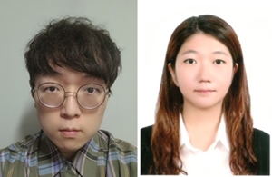 연세원주의대 김수용 학생(왼쪽)과 의학통계학과 고태화 대학원생