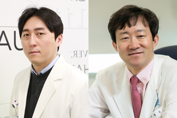 분당서울대병원 비뇨의학과 김정권, 변석수 교수(사진 오른쪽)