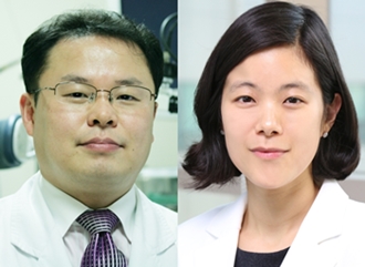중앙대병원 이비인후과 김경수 교수(왼쪽)와 민현진 교수.