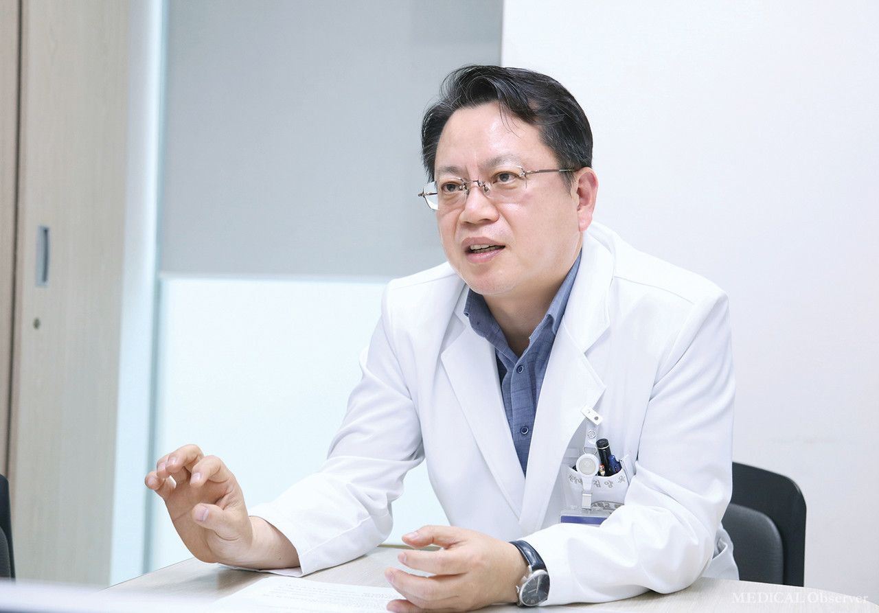 해운대백병원 신장내과 김양욱 교수 ⓒ메디칼업저버 고민수 기자