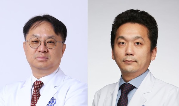 (왼쪽부터) 이경열, 김진권 교수