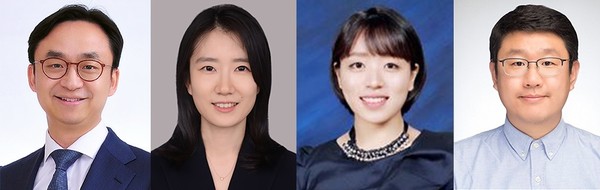 서울대병원 순환기내과 최의근·이소령 교수·안효정 전임의, 숭실대 한경도 교수(사진 왼쪽부터)