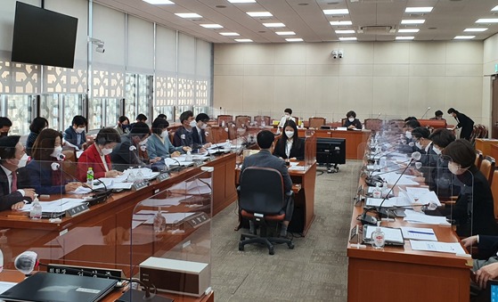 지난 2월 개최된 복지위 제1법안심사소위원회