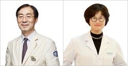 ▲(좌부터)서울성모병원 류마티스내과 박성환 교수, 가톨릭의대 조미라 교수.