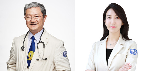 ▲(좌부터)서울성모병원 소아청소년과 정대철, 심수연 교수.
