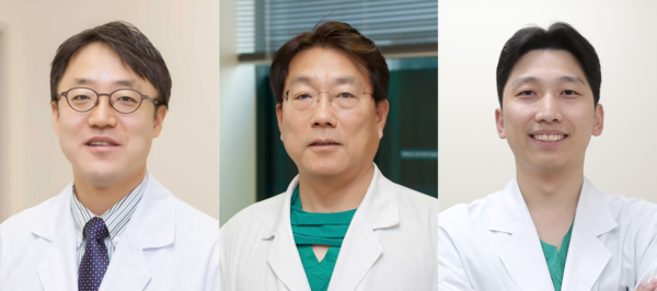 서울아산병원 심장내과 박덕우·박승정·강도윤 교수(사진 왼쪽부터)