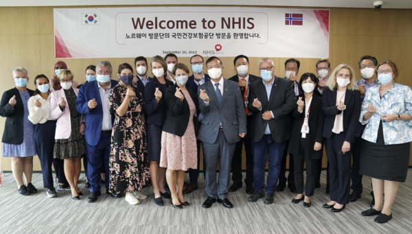 노르웨이 국회사절단은 20일 건보공단과 심평원을 방문해 한국의 보건의료시스템의 우수성을 확인했다.