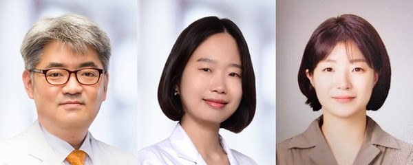 서울대병원 정보화실 지의규·배예슬 교수, 의생명연구원 성수미 연구교수(사진 왼쪽부터)