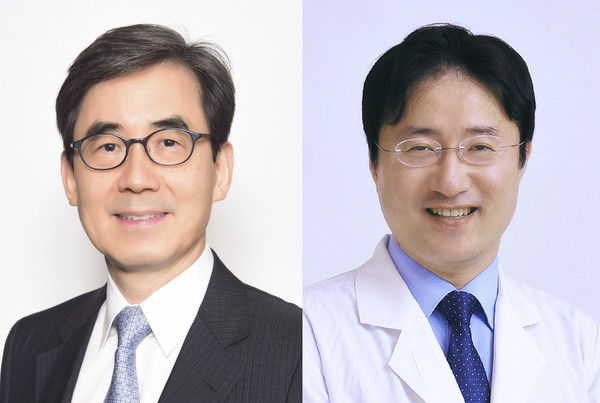 ▲서울대병원 순환기내과 김효수, 양한모 교수(왼쪽부터)