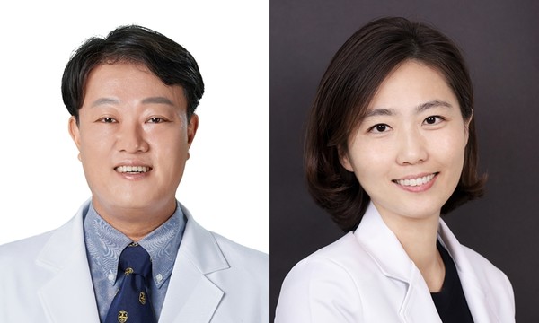 (좌부터) 중앙대광명병원 순환기내과 정영훈, 송혜근 교수.