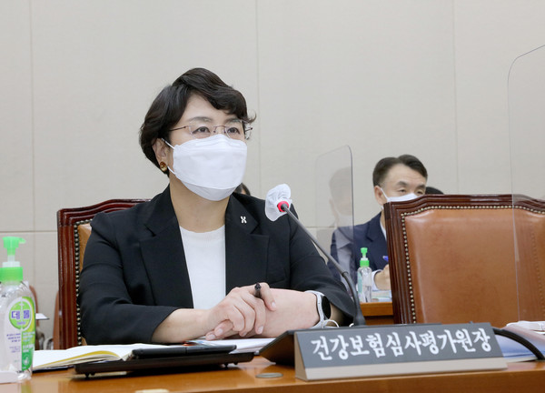 심평원 김선민 원장 (사진제공: 국회 전문기자협의회)