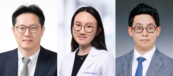 서울대병원 한두희 교수, 이윤정 교수, 한승철 임상강사(왼쪽부터)