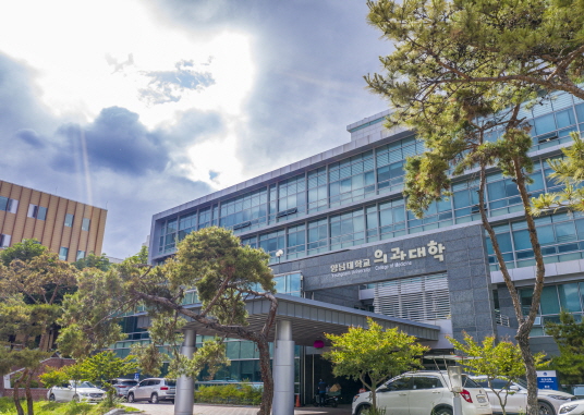  영남대 의과대학 전경.