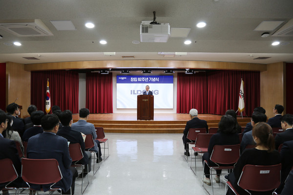 일동제약그룹은 3일 서울 서초구 일동제약 본사에서 창립 82주년 기념식을 거행했다고 밝혔다.