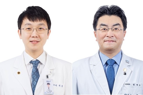 분당서울대병원 신경외과 이시운 교수, 방재승 교수(사진 오른쪽)
