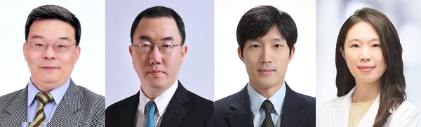 [사진 왼쪽부터]  서울대병원  구승엽, 김훈, 김성우, 한지연 교수