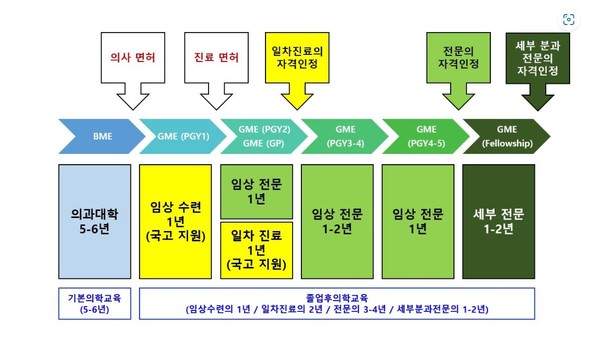  한국의학교육평가원 졸업후교육위윈회 김영민 위원이 주장하는 인턴제도 개혁안 