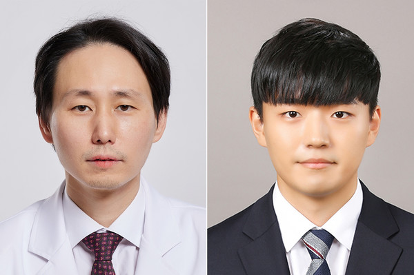 (왼쪽부터) 일산백병원 정형외과 이현일 교수(교신저자), 송태훈 전공의