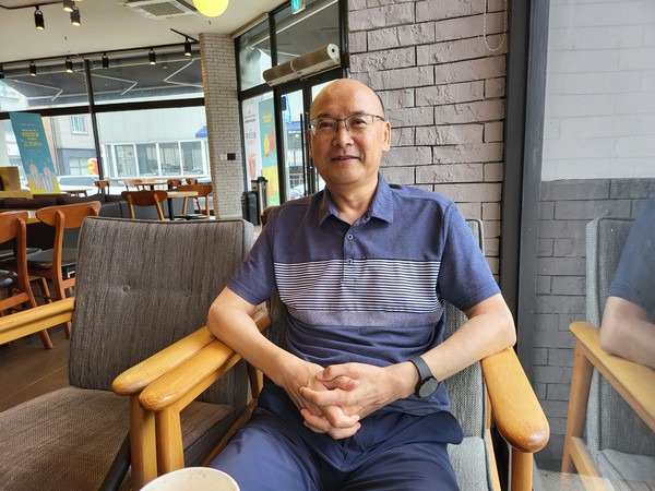 ATTR 아밀로이드증을 10년 가까이 앓고 있는 김동현 씨(60세).