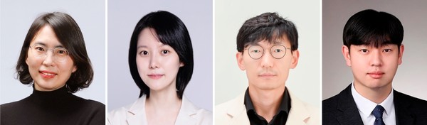 왼쪽부터 삼성서울병원 박혜윤, 강담비 교수, 김태윤 임상강사, 김현수 연구원