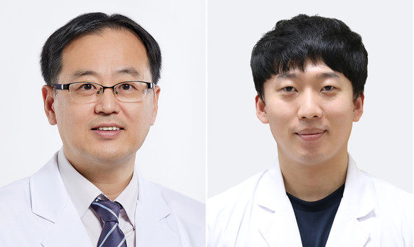 왼쪽부터 일산백병원 정신건강의학과 박영민 교수, 이현우 전공의