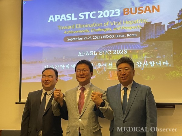 대한간학회는 15일 기자간담회를 열고 21~23일 개최되는 아시아태평양간학회 국제학술대회(APASL STC 2023)의 의미와 주요 내용, 학회 정책 사업 진행상황을 공유했다.