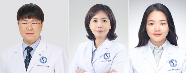 아주대병원 노현웅 교수, 홍선화, 남유진 연구교수
