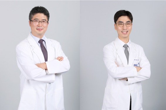 ▲보라매병원 순환기내과 김학령 교수, 임우현 교수(사진 왼쪽부터).
