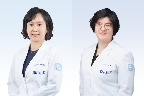 분당서울대병원 산부인과 박지윤 교수, 김현지 교수(사진 왼쪽부터)