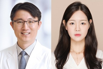 ▲(왼쪽부터) 서울대병원 권오상 교수(피부과), 이승희 박사