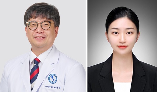 왼쪽부터 허재성 교수, 김선화 연구원