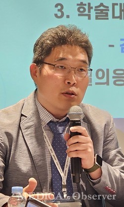 ▲대한천식알레르기학회 권재우 홍보이사.