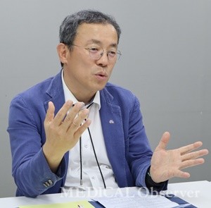 ▲대한폐고혈압학회 정욱진 회장.