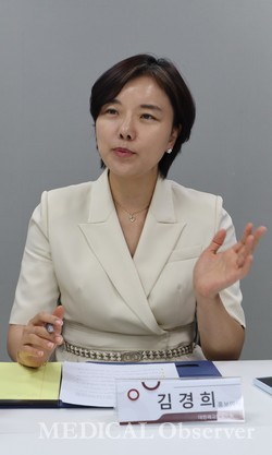 ▲대한폐고혈압학회 김경희 홍보이사.